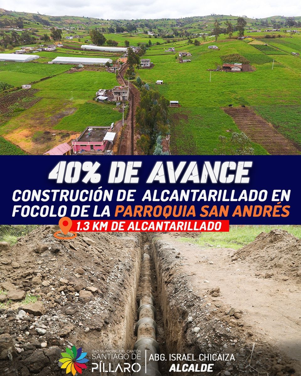 ¡𝐈𝐦𝐩𝐨𝐫𝐭𝐚𝐧𝐭𝐞 𝐚𝐯𝐚𝐧𝐜𝐞 𝐝𝐞 𝐥𝐚 𝐜𝐨𝐧𝐬𝐭𝐫𝐮𝐜𝐜𝐢𝐨́𝐧 𝐝𝐞 𝐚𝐥𝐜𝐚𝐧𝐭𝐚𝐫𝐢𝐥𝐥𝐚𝐝𝐨 𝐞𝐧 𝐅𝐨𝐜𝐨𝐥𝐨́!