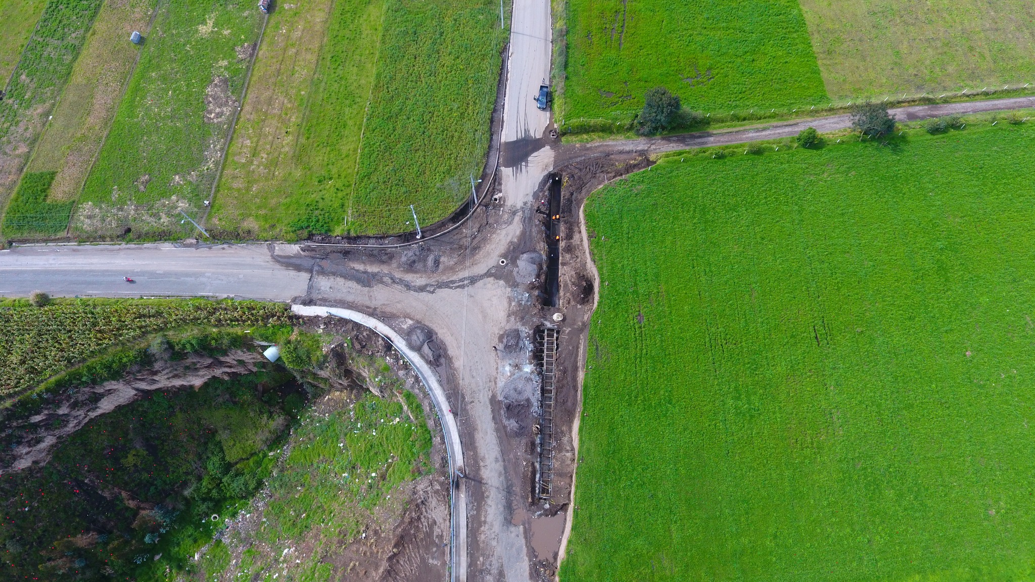 Las obras avanzan en Píllaro