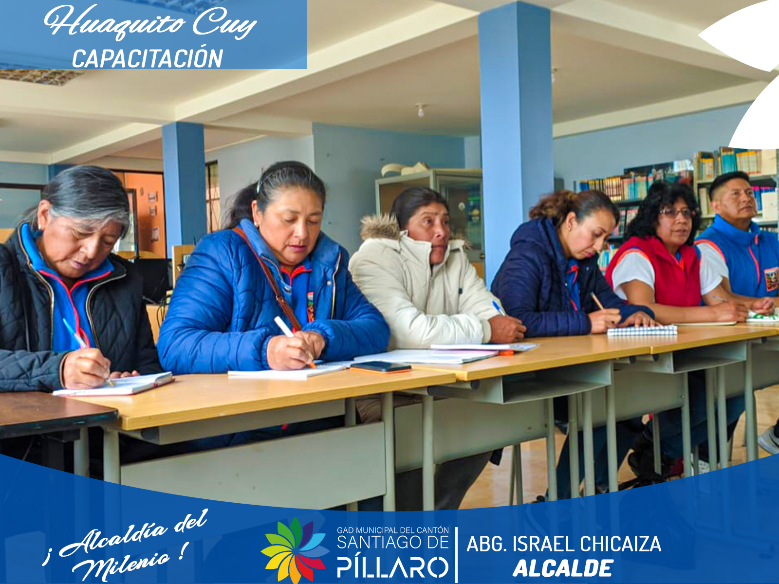 Capacitación sobre cuidado de cuyes