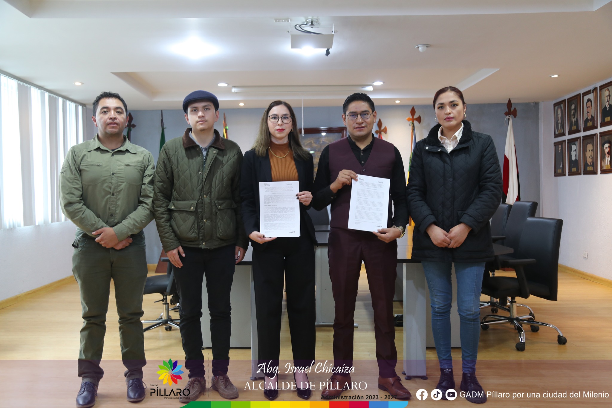 𝐄𝐥 𝐌𝐢𝐧𝐢𝐬𝐭𝐞𝐫𝐢𝐨 𝐝𝐞 𝐈𝐧𝐜𝐥𝐮𝐬𝐢𝐨́𝐧 𝐄𝐜𝐨𝐧𝐨́𝐦𝐢𝐜𝐚 𝐲 𝐒𝐨𝐜𝐢𝐚𝐥 (𝐌𝐈𝐄𝐒) 𝐲 𝐞𝐥 𝐆𝐨𝐛𝐢𝐞𝐫𝐧𝐨 𝐀𝐮𝐭𝐨́𝐧𝐨𝐦𝐨 𝐃𝐞𝐬𝐜𝐞𝐧𝐭𝐫𝐚𝐥𝐢𝐳𝐚𝐝𝐨 𝐌𝐮𝐧𝐢𝐜𝐢𝐩𝐚𝐥 (𝐆𝐀𝐃𝐌) 𝐝𝐞 𝐒𝐚𝐧𝐭𝐢𝐚𝐠𝐨 𝐝𝐞 𝐏𝐢́𝐥𝐥𝐚𝐫𝐨 𝐡𝐚𝐧 𝐫𝐞𝐚𝐥𝐢𝐳𝐚𝐝𝐨 𝐥𝐚 𝐟𝐢𝐫𝐦𝐚 𝐝𝐞 𝐜𝐨𝐧𝐯𝐞𝐧𝐢𝐨𝐬 𝐩𝐚𝐫𝐚 𝐥𝐨𝐬 𝐂𝐞𝐧𝐭𝐫𝐨𝐬 𝐝𝐞 𝐃𝐞𝐬𝐚𝐫𝐫𝐨𝐥𝐥𝐨 𝐈𝐧𝐟𝐚𝐧𝐭𝐢𝐥 𝐲 𝐞𝐥 𝐀𝐝𝐮𝐥𝐭𝐨 𝐌𝐚𝐲𝐨𝐫.