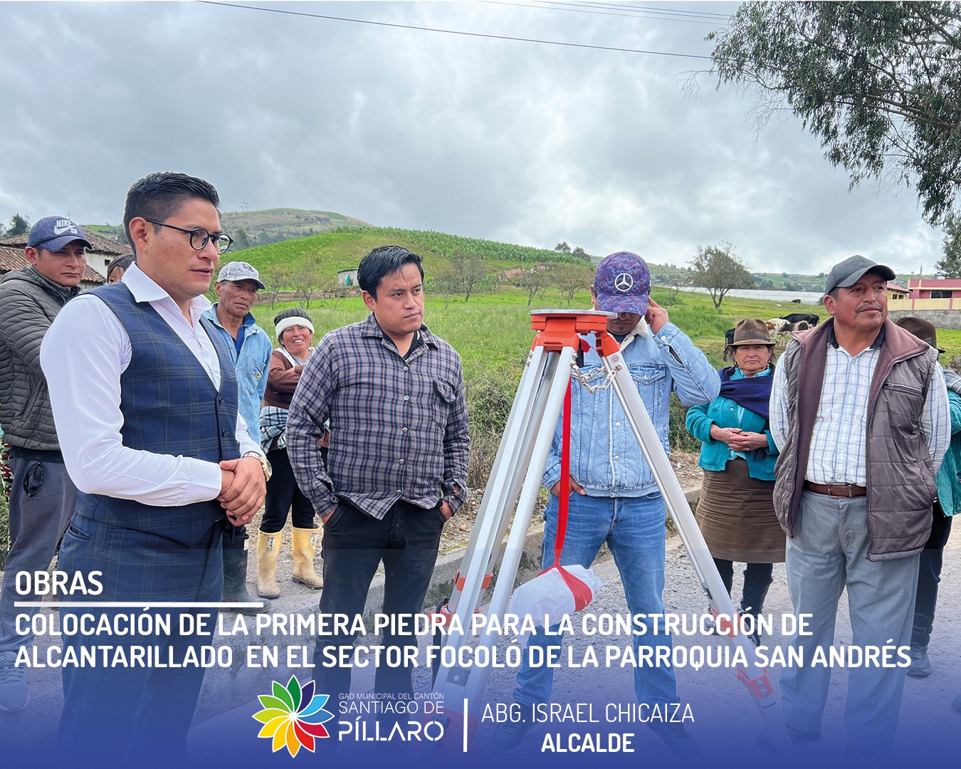 𝐂𝐨𝐥𝐨𝐜𝐚𝐜𝐢𝐨́𝐧 𝐝𝐞 𝐥𝐚 𝐩𝐫𝐢𝐦𝐞𝐫𝐚 𝐩𝐢𝐞𝐝𝐫𝐚 𝐞𝐧 𝐥𝐚 𝐨𝐛𝐫𝐚: 𝐀𝐥𝐜𝐚𝐧𝐭𝐚𝐫𝐢𝐥𝐥𝐚𝐝𝐨 𝐞𝐧 𝐞𝐥 𝐒𝐞𝐜𝐭𝐨𝐫 𝐅𝐨𝐜𝐨𝐥𝐨́ 𝐝𝐞 𝐥𝐚 𝐏𝐚𝐫𝐫𝐨𝐪𝐮𝐢𝐚 𝐝𝐞 𝐒𝐚𝐧 𝐀𝐧𝐝𝐫𝐞́𝐬