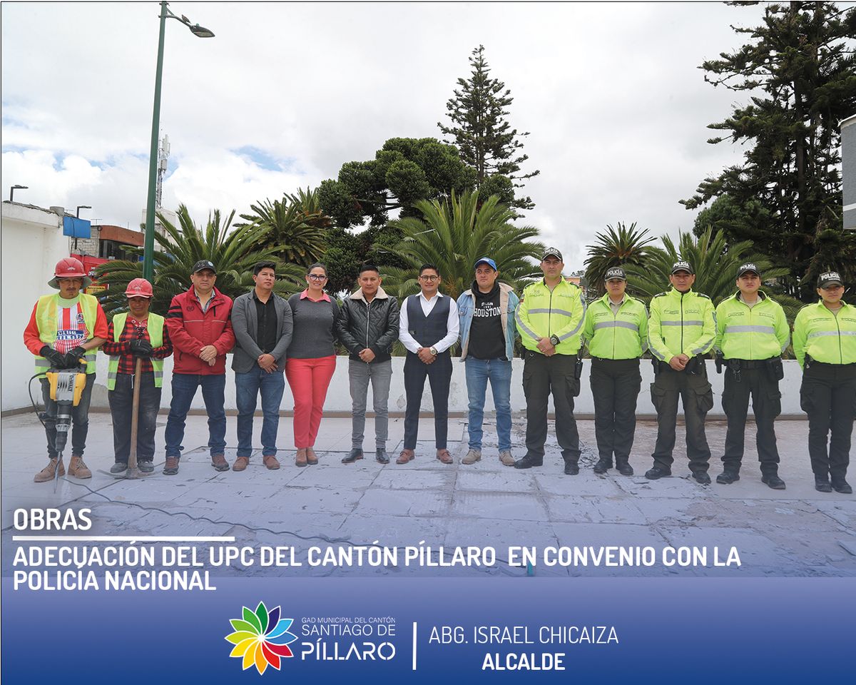 𝐂𝐨𝐧 𝐞𝐥 𝐨𝐛𝐣𝐞𝐭𝐢𝐯𝐨 𝐝𝐞 𝐦𝐞𝐣𝐨𝐫𝐚𝐫 𝐥𝐚 𝐢𝐧𝐟𝐫𝐚𝐞𝐬𝐭𝐫𝐮𝐜𝐭𝐮𝐫𝐚 𝐝𝐞 𝐥𝐚 𝐏𝐨𝐥𝐢𝐜𝐢́𝐚 𝐍𝐚𝐜𝐢𝐨𝐧𝐚𝐥 𝐲 𝐛𝐫𝐢𝐧𝐝𝐚𝐫 𝐮𝐧 𝐬𝐞𝐫𝐯𝐢𝐜𝐢𝐨 𝐚𝐮́𝐧 𝐦𝐚́𝐬 𝐞𝐟𝐢𝐜𝐢𝐞𝐧𝐭𝐞 𝐚𝐥 𝐜𝐚𝐧𝐭𝐨́𝐧, 𝐬𝐞 𝐢𝐧𝐢𝐜𝐢𝐨́ 𝐜𝐨𝐧 𝐥𝐚 «𝐀𝐝𝐞𝐜𝐮𝐚𝐜𝐢𝐨́𝐧 𝐝𝐞 𝐥𝐚 𝐔𝐏𝐂 𝐝𝐞𝐥 𝐜𝐚𝐧𝐭𝐨́𝐧 𝐏𝐢́𝐥𝐥𝐚𝐫𝐨».