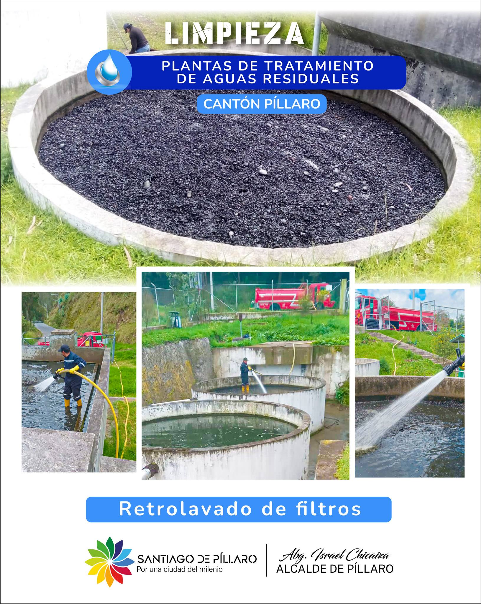 𝐋𝐢𝐦𝐩𝐢𝐞𝐳𝐚 𝐲 𝐑𝐞𝐭𝐫𝐨𝐥𝐚𝐯𝐚𝐝𝐨 𝐝𝐞 𝐅𝐢𝐥𝐭𝐫𝐨𝐬 𝐝𝐞 𝐏𝐥𝐚𝐧𝐭𝐚𝐬 𝐝𝐞 𝐓𝐫𝐚𝐭𝐚𝐦𝐢𝐞𝐧𝐭𝐨 𝐝𝐞 𝐀𝐠𝐮𝐚𝐬 𝐑𝐞𝐬𝐢𝐝𝐮𝐚𝐥𝐞𝐬