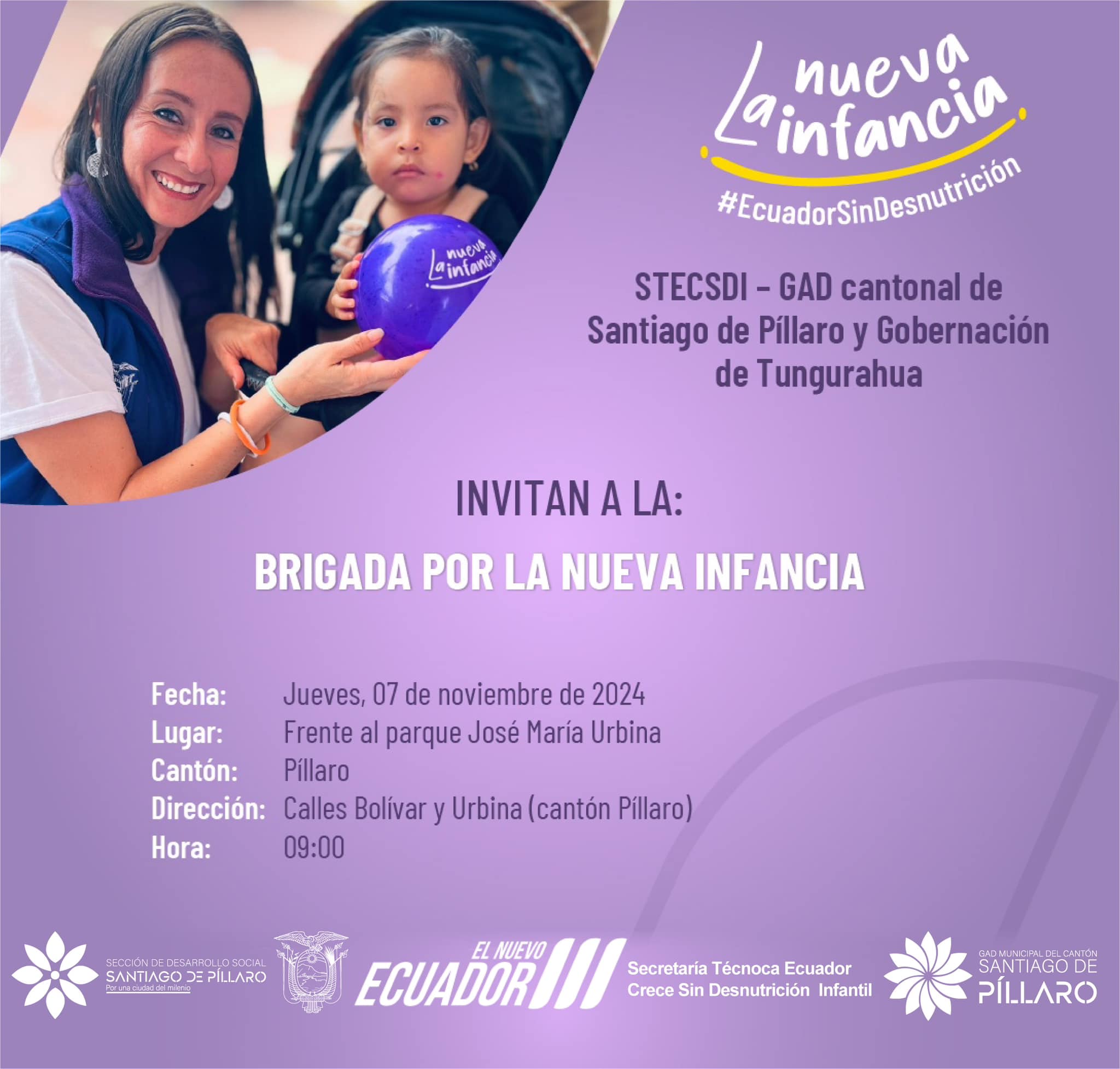 𝐔́𝐍𝐄𝐓𝐄 𝐀 𝐋𝐀 𝐁𝐑𝐈𝐆𝐀𝐃𝐀 𝐏𝐎𝐑 𝐋𝐀 𝐍𝐔𝐄𝐕𝐀 𝐈𝐍𝐅𝐀𝐍𝐂𝐈𝐀