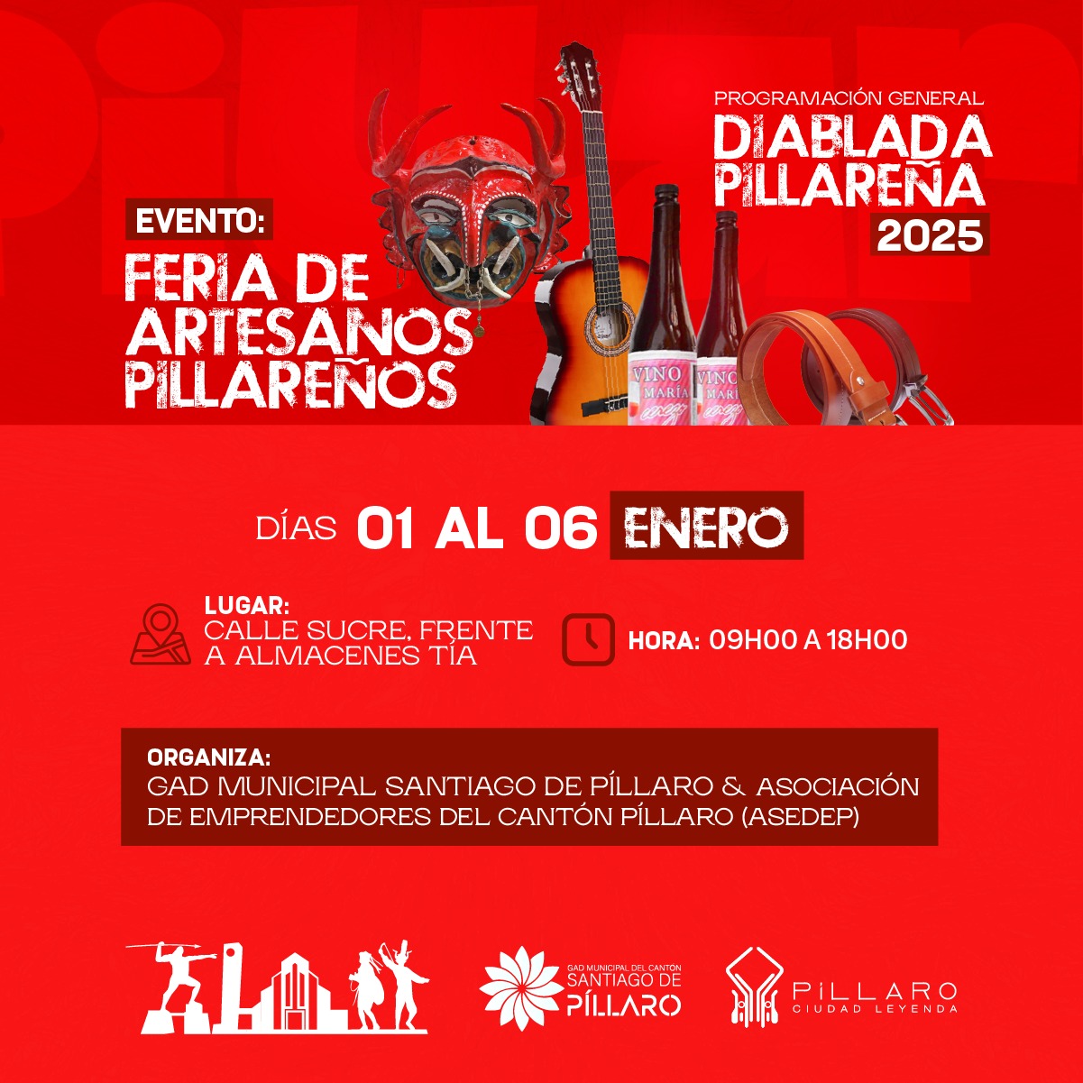 ¡𝐅𝐄𝐑𝐈𝐀 𝐃𝐄 𝐀𝐑𝐓𝐄𝐒𝐀𝐍𝐎𝐒 𝐏𝐈𝐋𝐋𝐀𝐑𝐄𝐍̃𝐎𝐒!