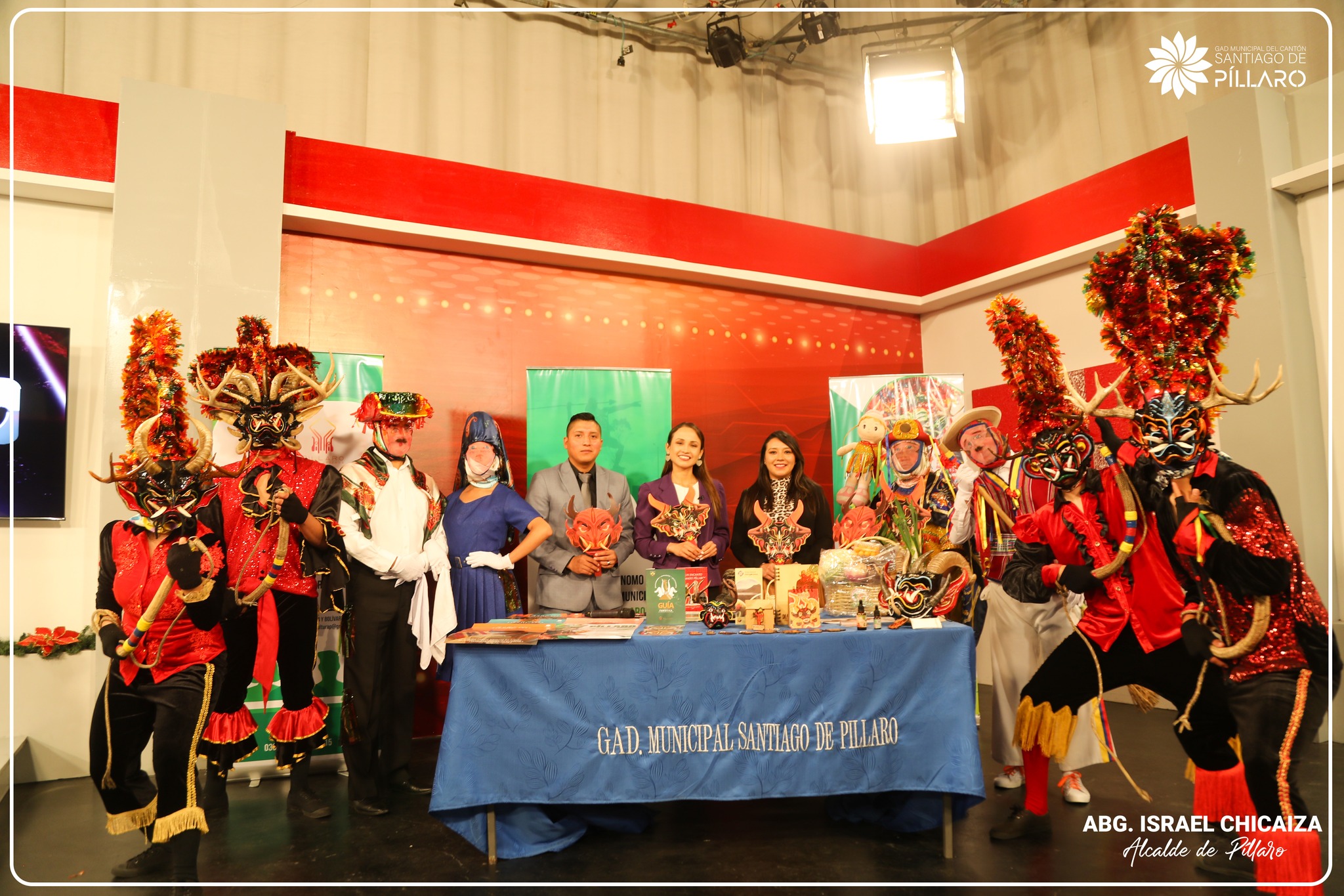 LA DIABLADA PILLAREÑA PRESENTE EN GAMAVISIÓN