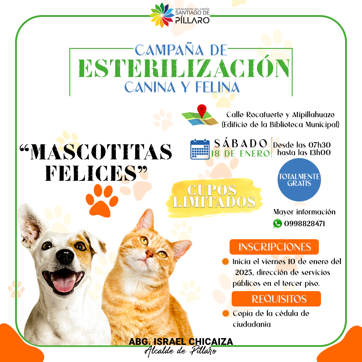 ¡CUIDEMOS A NUESTRAS MASCOTAS!