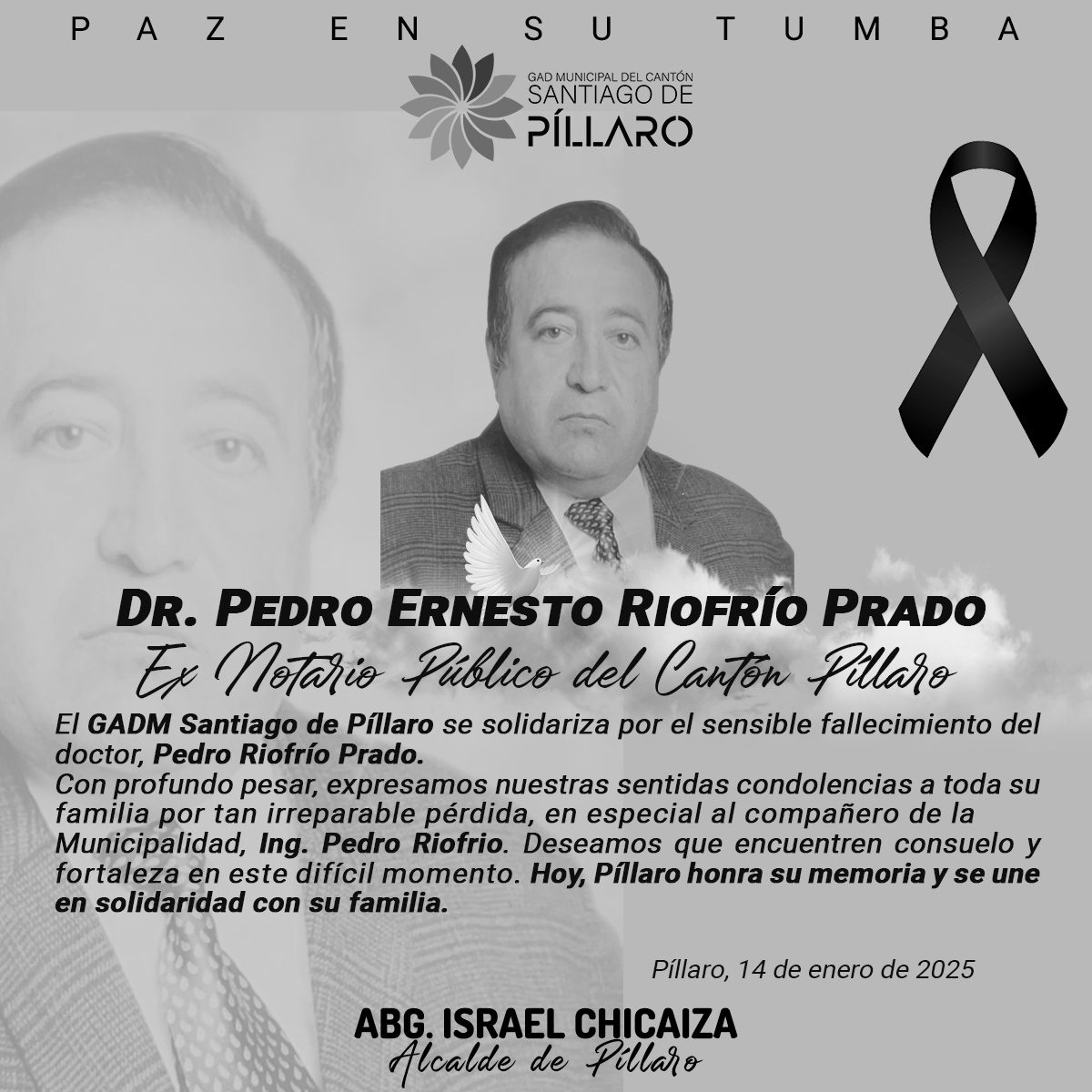 COMUNICADO DE SOLIDARIDAD