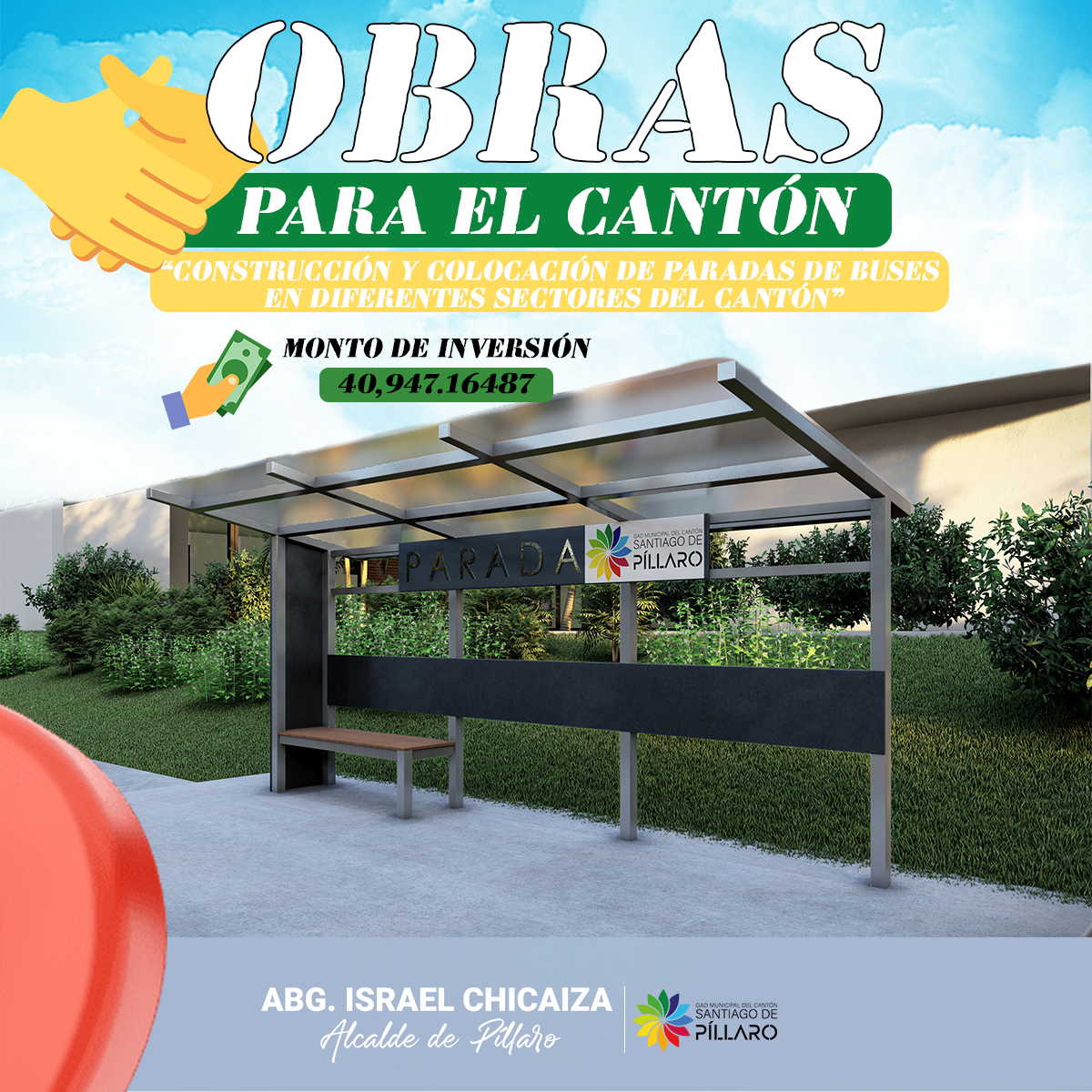 ¡PÍLLARO AVANZA CON MÁS OBRAS!