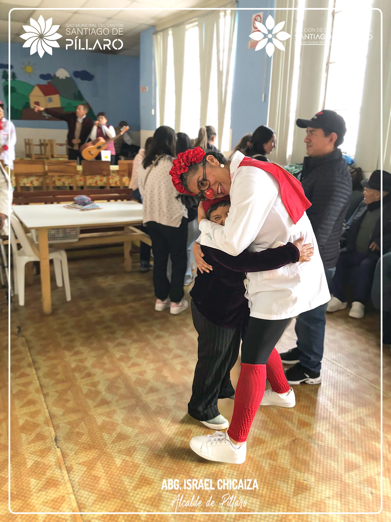 Un momento de alegría y solidaridad en el Centro Gerontológico Señor de los Remedios