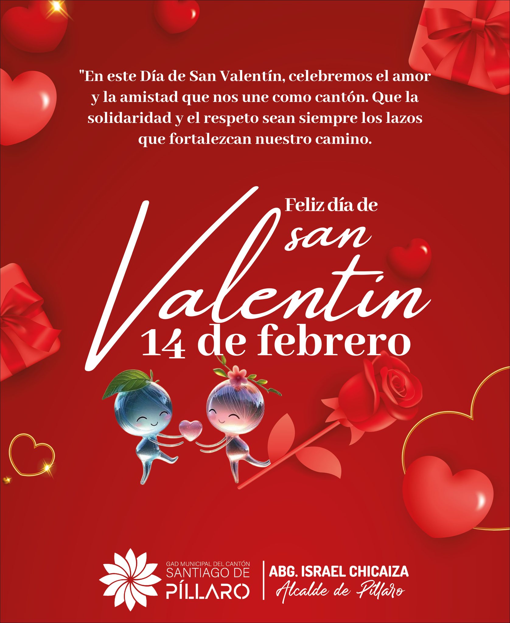 ¡Feliz Día de San Valentín!