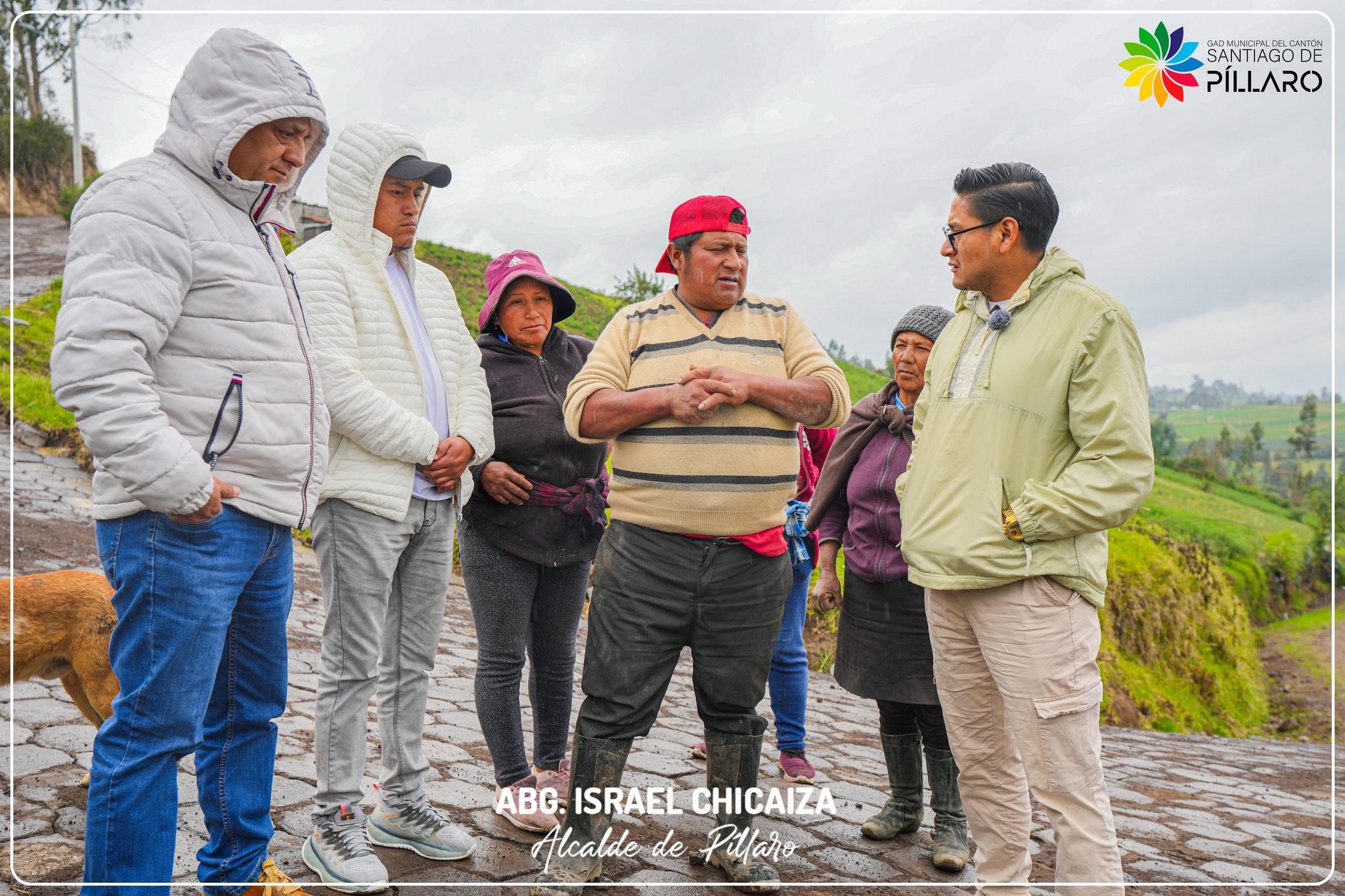 ¡Moradores de Chitahuasi se beneficiaron con adoquinamiento de vía!