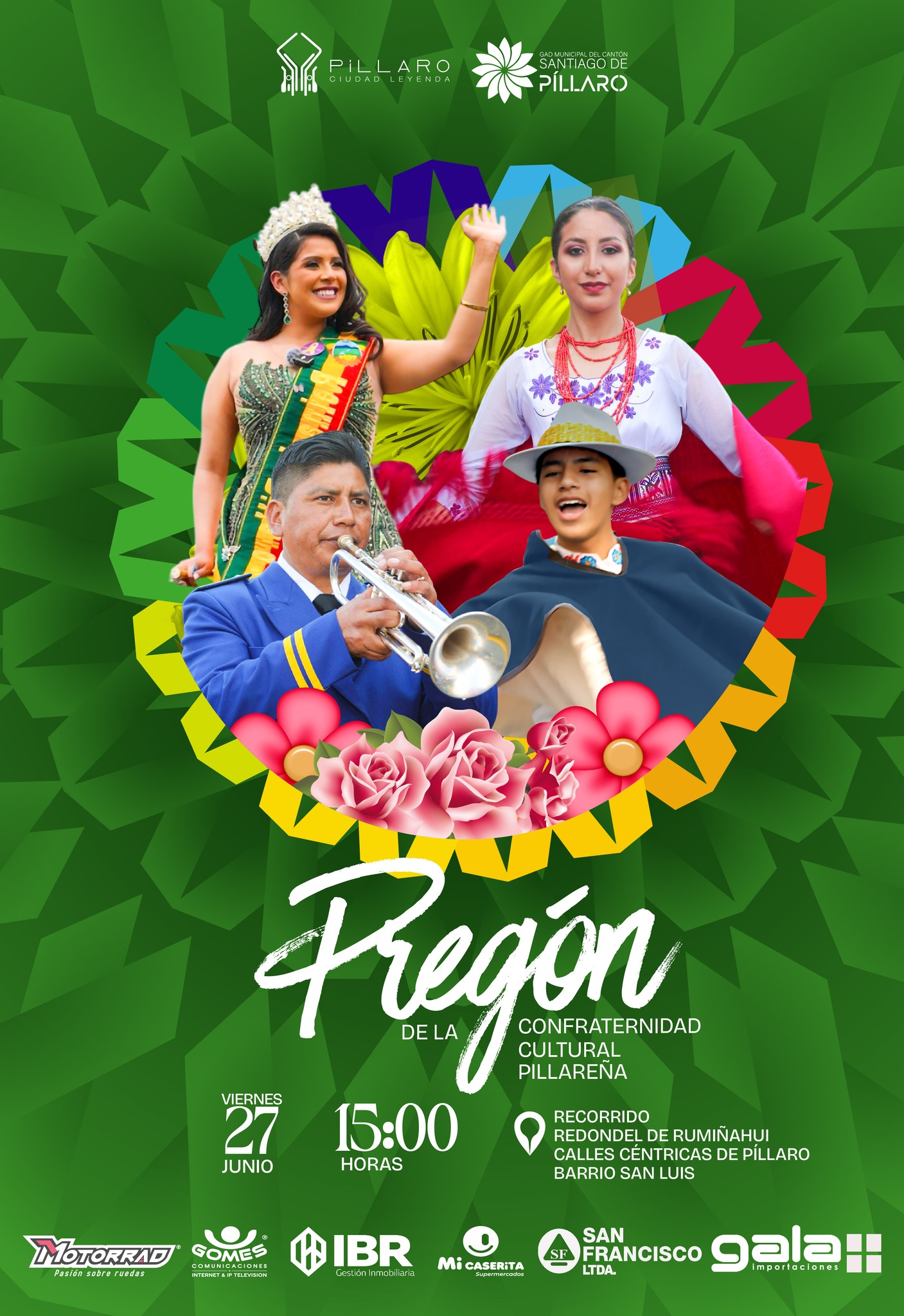 ¡El color, la alegría y la tradición se toman las calles de Píllaro!