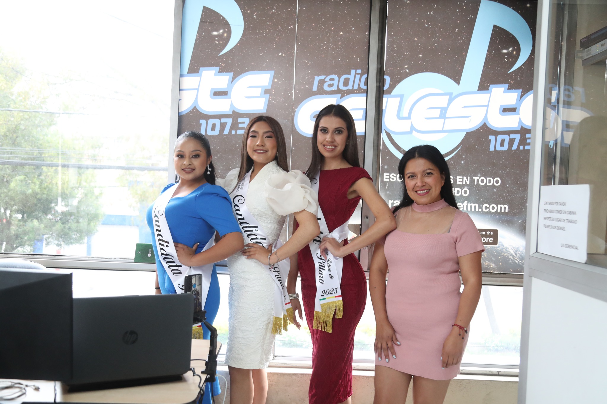 Las Voces que Inspiran: Candidatas a Reina en la Radio Celeste 107.3 FM