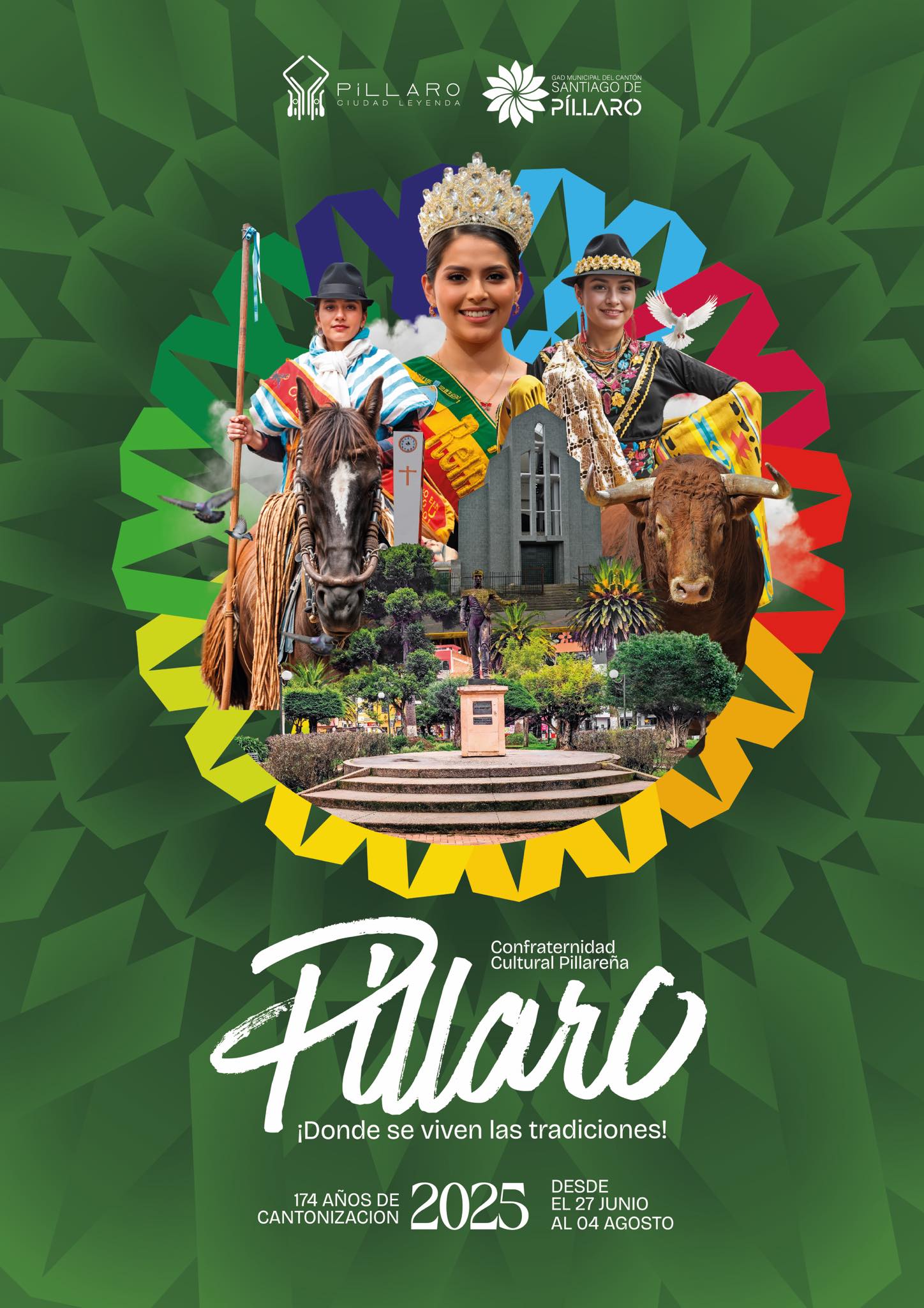 ¡PÍLLARO CELEBRA 174 AÑOS DE CANTONIZACIÓN!