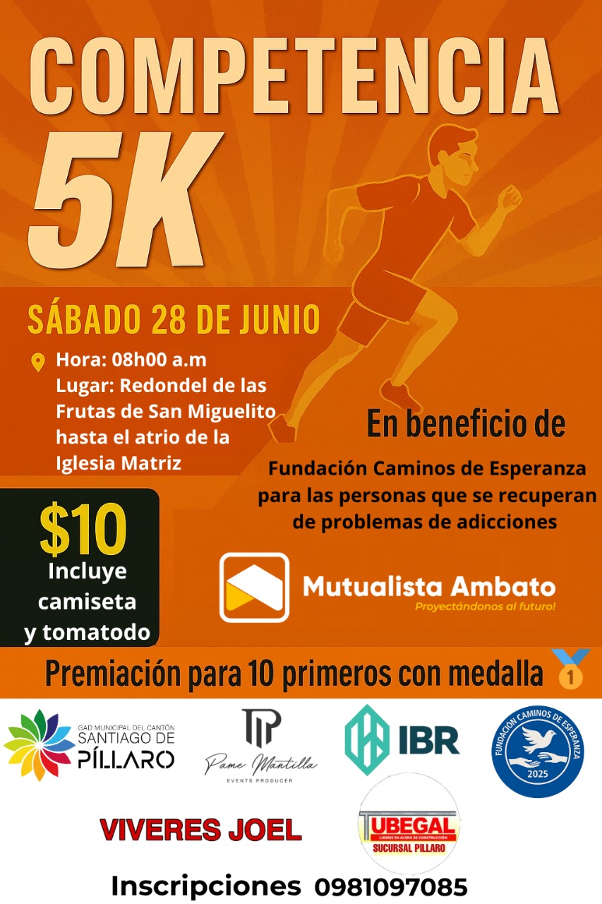 ¡Corre por una buena causa!