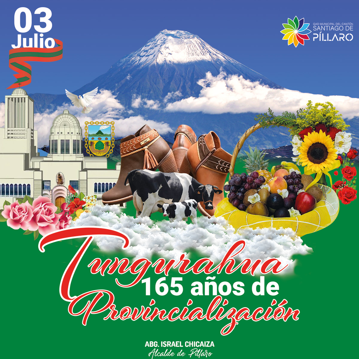 ¡Felices 165 años, Tungurahua!