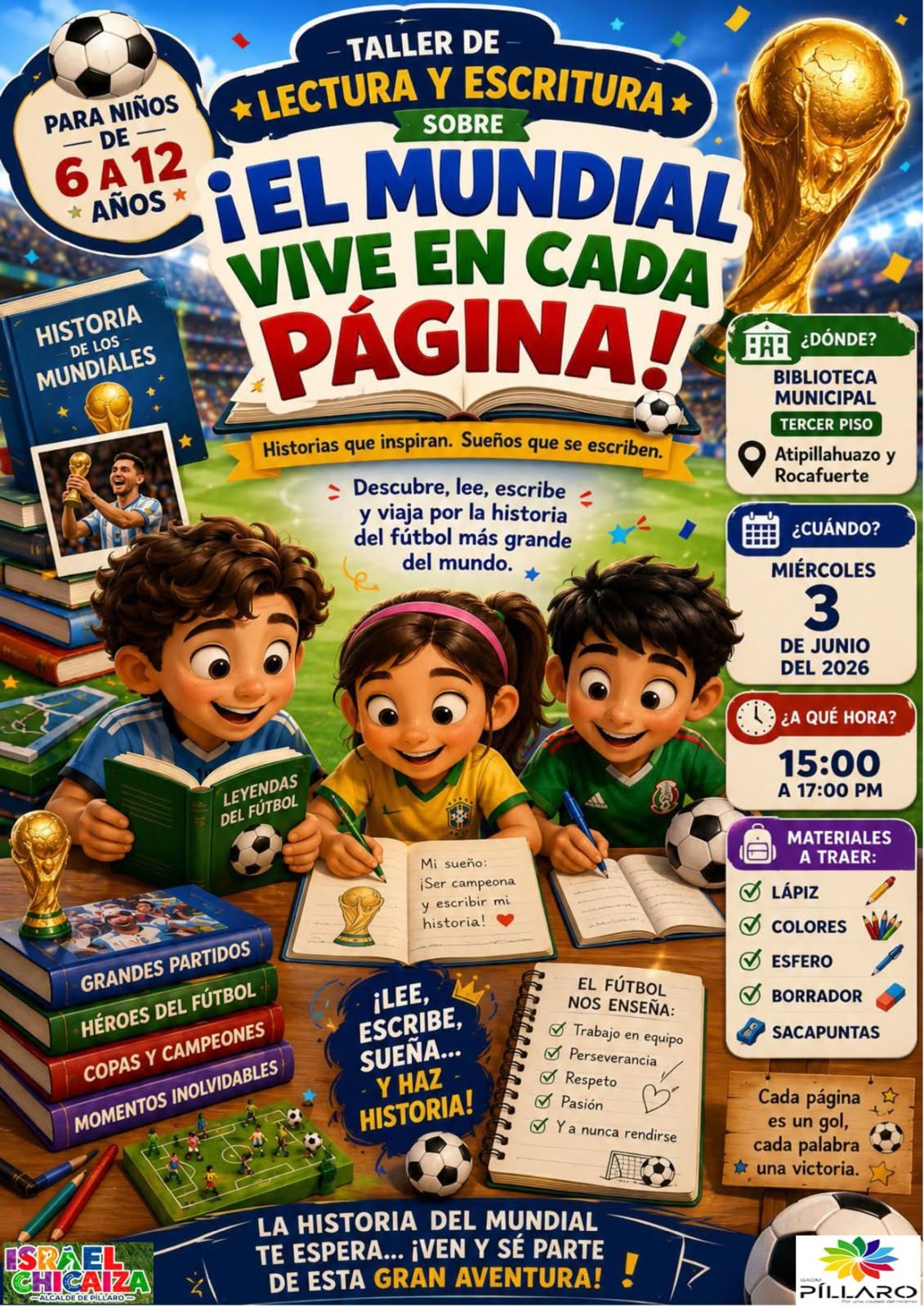 ¡La magia de la lectura y la diversión llega este 3 de junio!